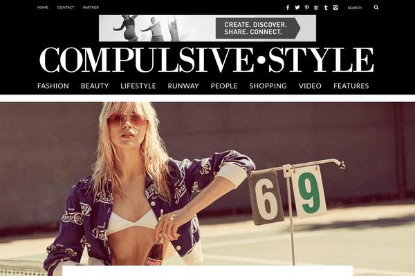 Simplemag theme site design template sample