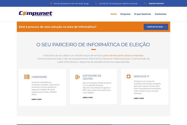 Consulting-child theme site design template sample