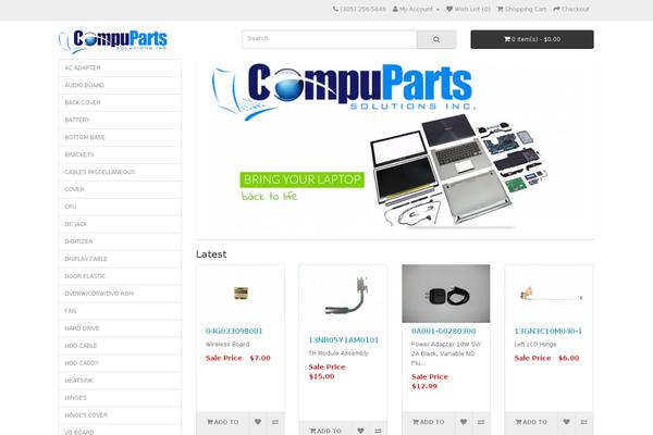XMarket theme site design template sample