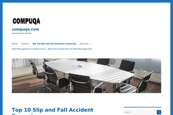 Twenty Sixteen theme site design template sample