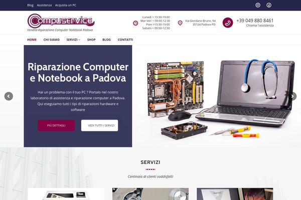 ComRepair theme site design template sample