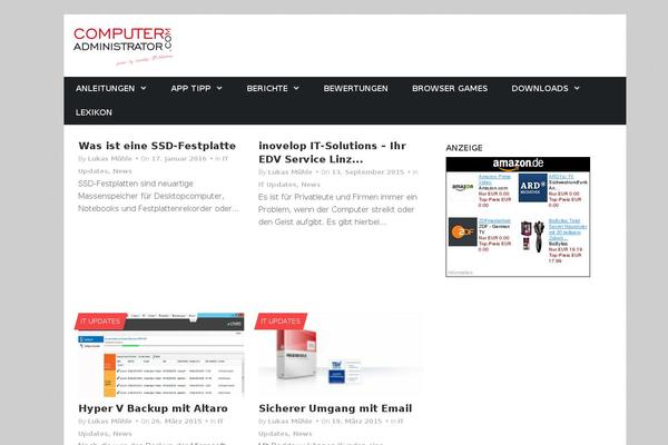 Trident Lite theme site design template sample
