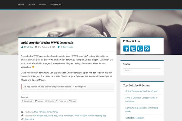 Site using WP-Appbox plugin
