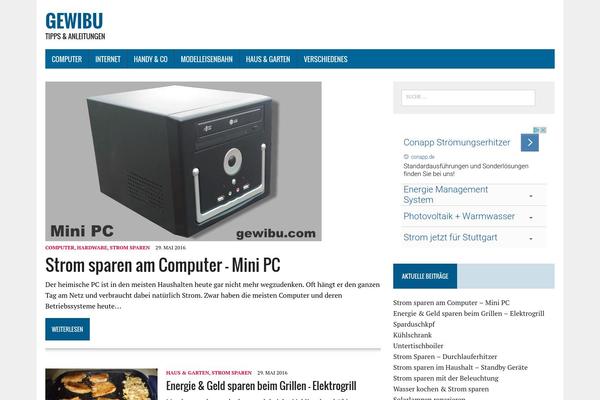 MH Newsdesk lite theme site design template sample
