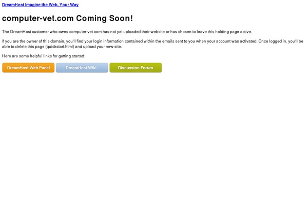 Dreamhost theme site design template sample
