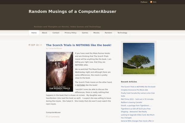 Titan theme site design template sample