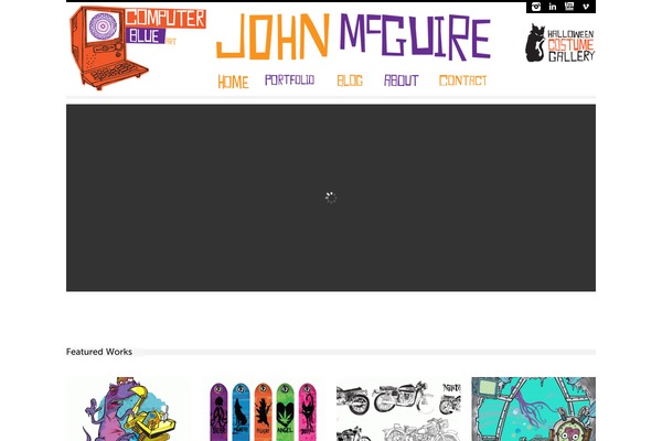 computerblueart.com site used Creative Sans
