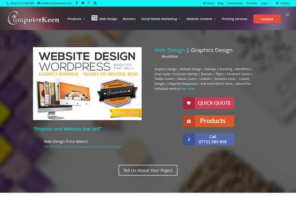 Site using Beauty Contact Popup Form plugin