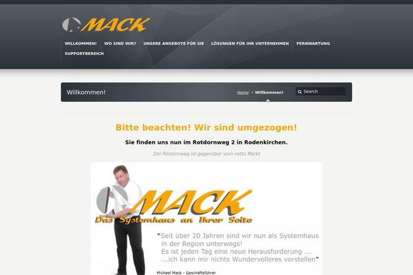 Karma theme site design template sample