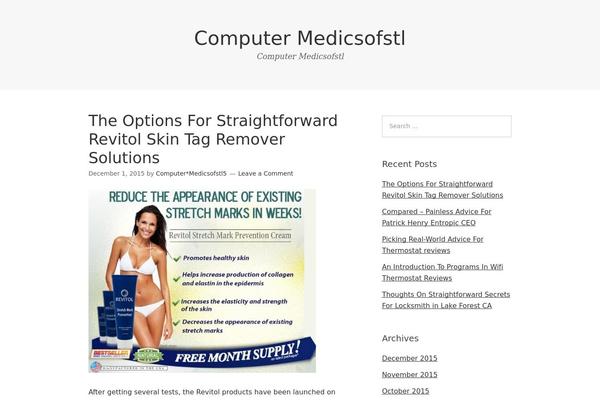 Omega theme site design template sample