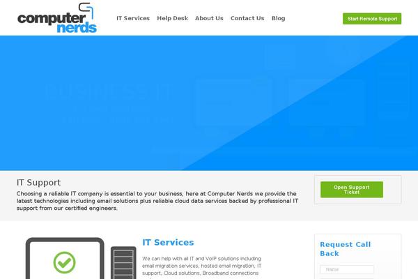 Site using Service-box plugin