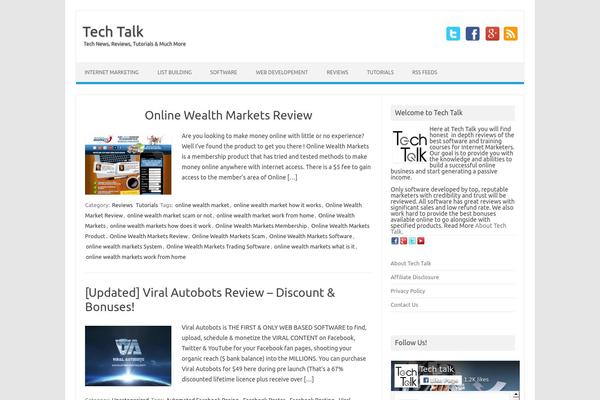 Site using About Me 3000 widget plugin