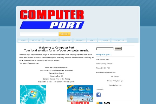 Bluemist theme site design template sample