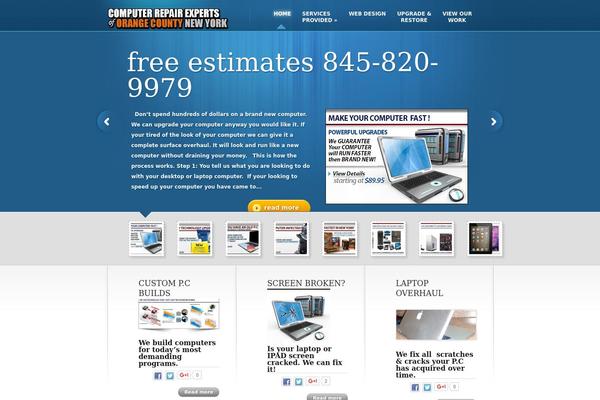 TheCorporation theme site design template sample