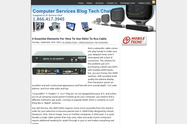 Gadget Story theme site design template sample