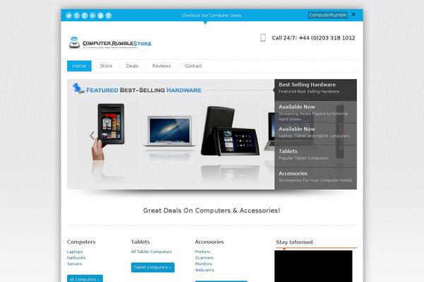 InfoWay theme site design template sample