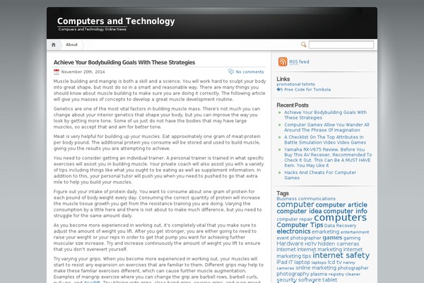 iNove theme site design template sample