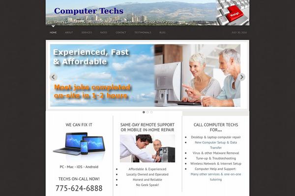 Streamline theme site design template sample