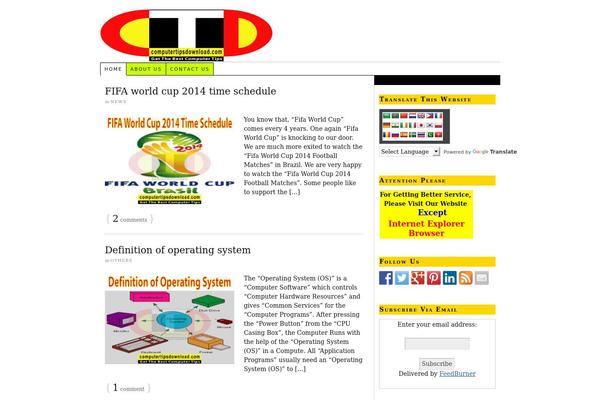 Site using Socialsnap plugin