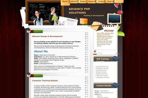 computertrainingkolkata.com site used Educate-for-tomorrow