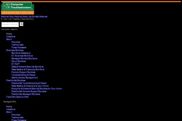 Site using eVision Responsive Column Layout Shortcodes plugin