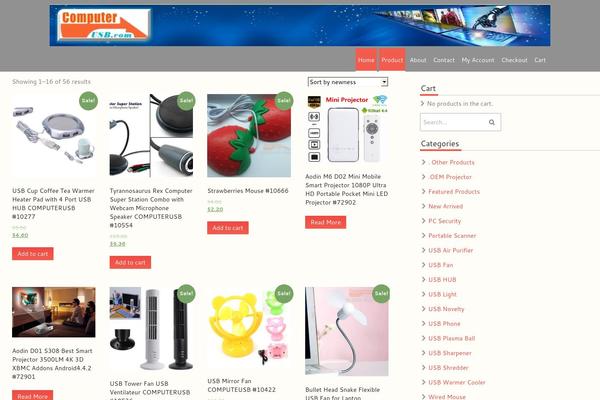 fBiz theme site design template sample
