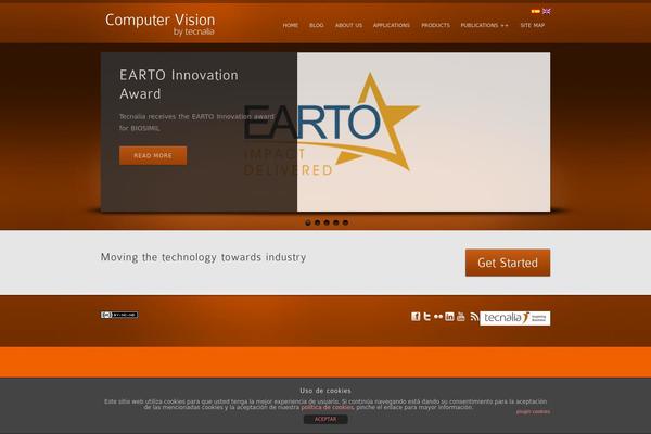inFocus theme site design template sample