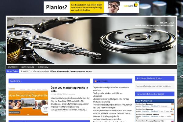 MH Magazine theme site design template sample