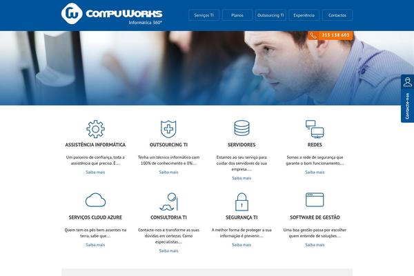 Interface Pro theme site design template sample