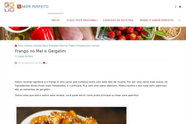 Avant theme site design template sample