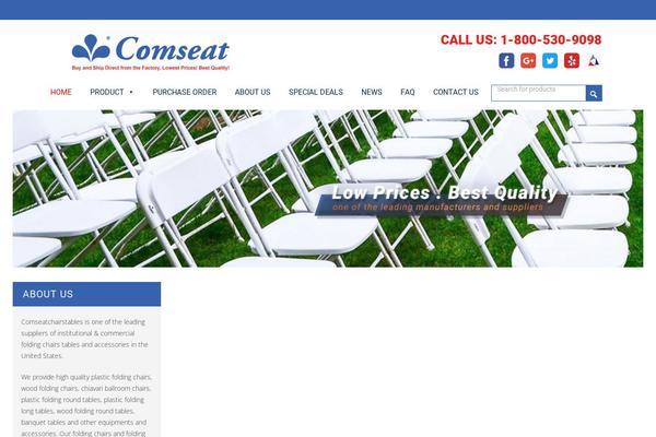 Site using Salient-core plugin