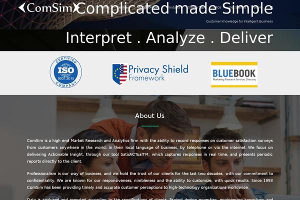 Alchem theme site design template sample