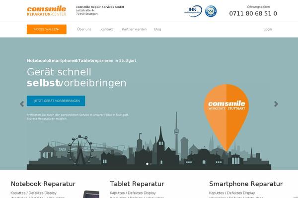 comsmile.de site used Comsmile