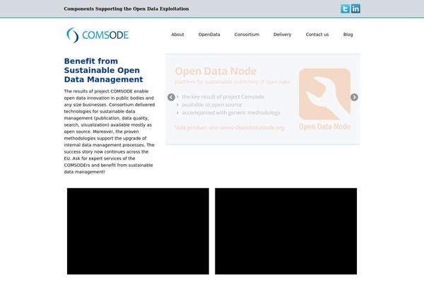 discover theme site design template sample