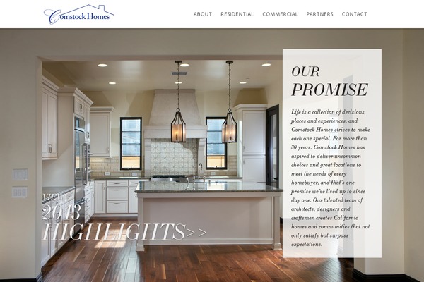 comstock-homes.com site used Comstock