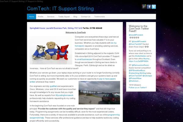 Site using WP Greet Box plugin