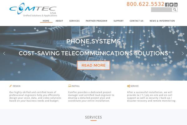 Smart It theme site design template sample