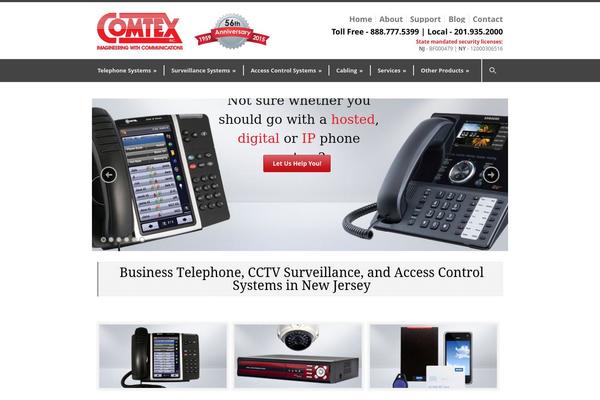 Modernize theme site design template sample