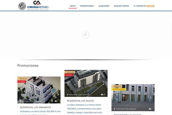Wpresidence-child-po theme site design template sample