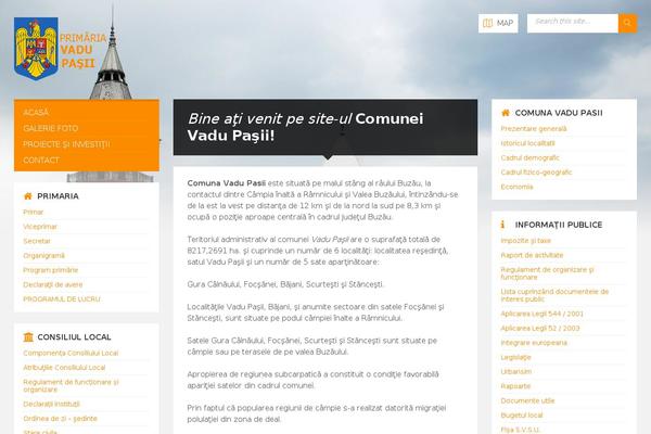TownPress theme site design template sample