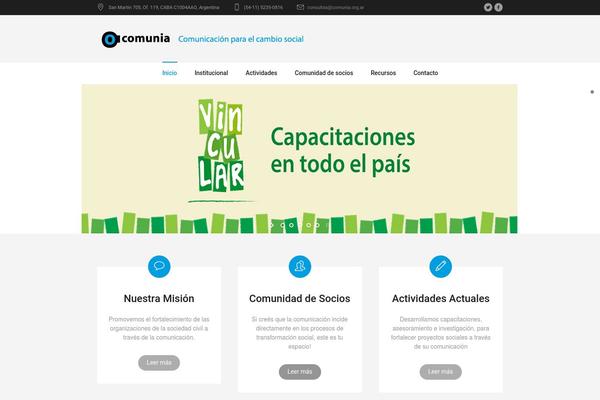 Welfare theme site design template sample