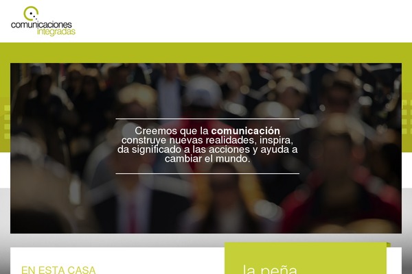 Ci theme site design template sample