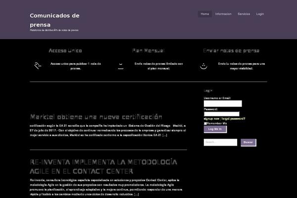 comunicadosdeprensa.org site used Appply
