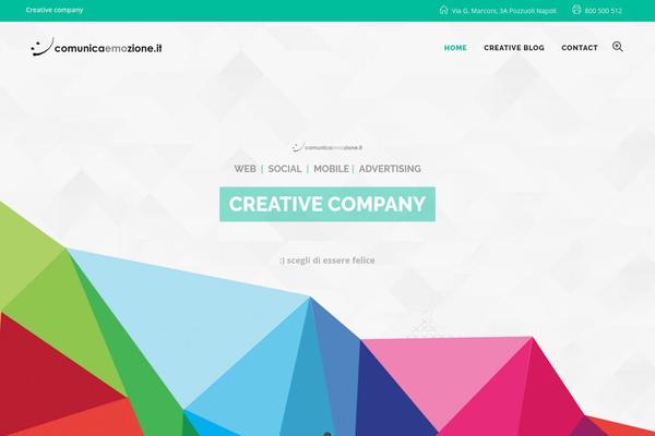 Classico theme site design template sample