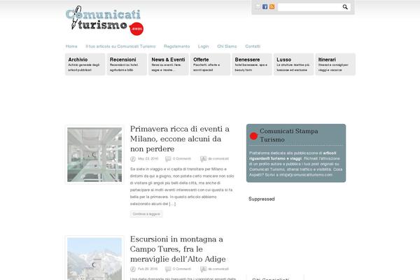 Newscast theme site design template sample