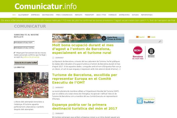 Circles theme site design template sample