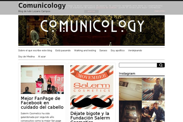 comunicology.es site used Minamaze (Pro)