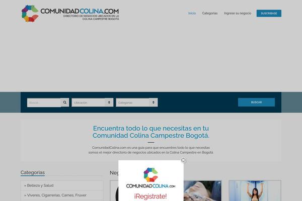 Site using Simple Popup Manager plugin