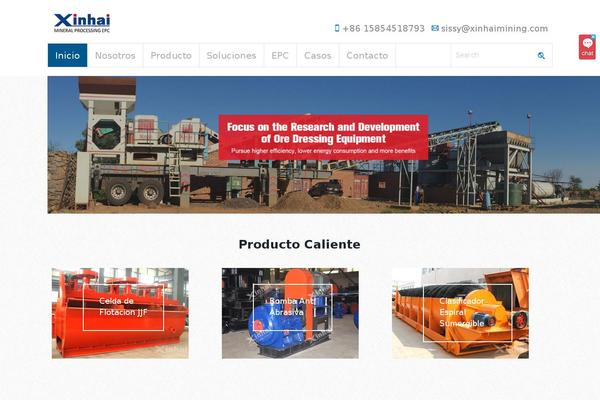 Site using Cmsmasters-mega-menu plugin