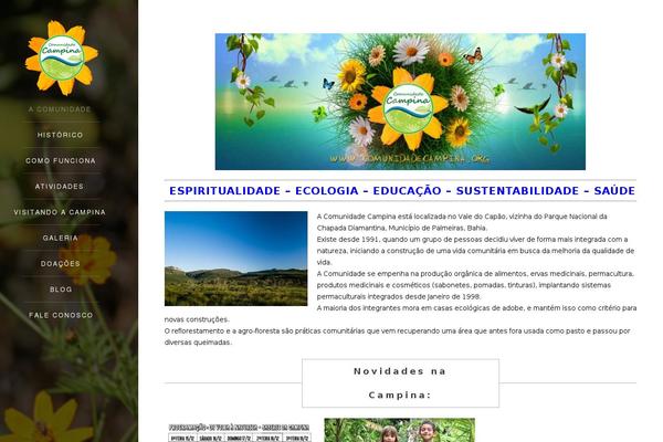 Vigor theme site design template sample